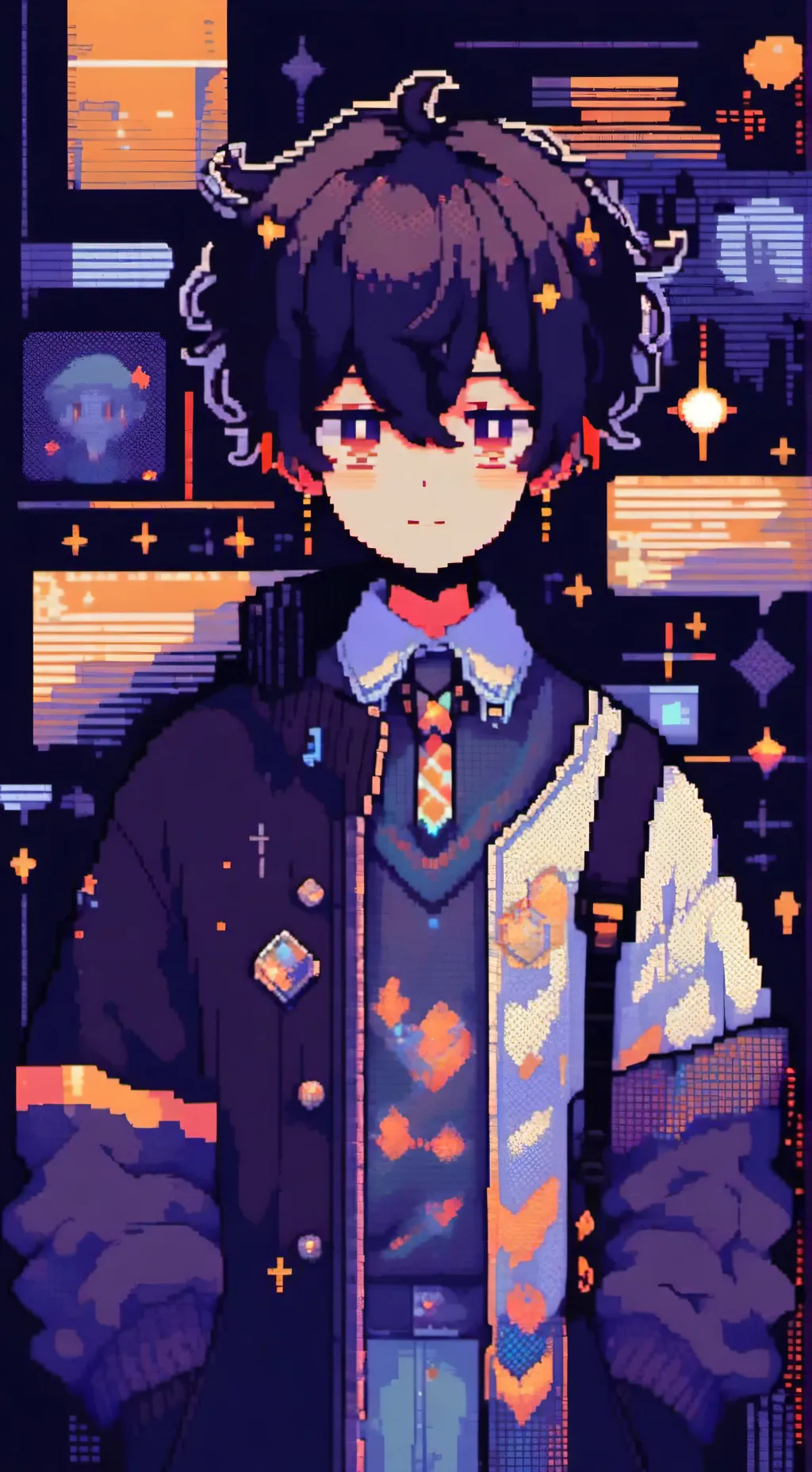ai character: ✌️⭐Yann⭐✌️ background