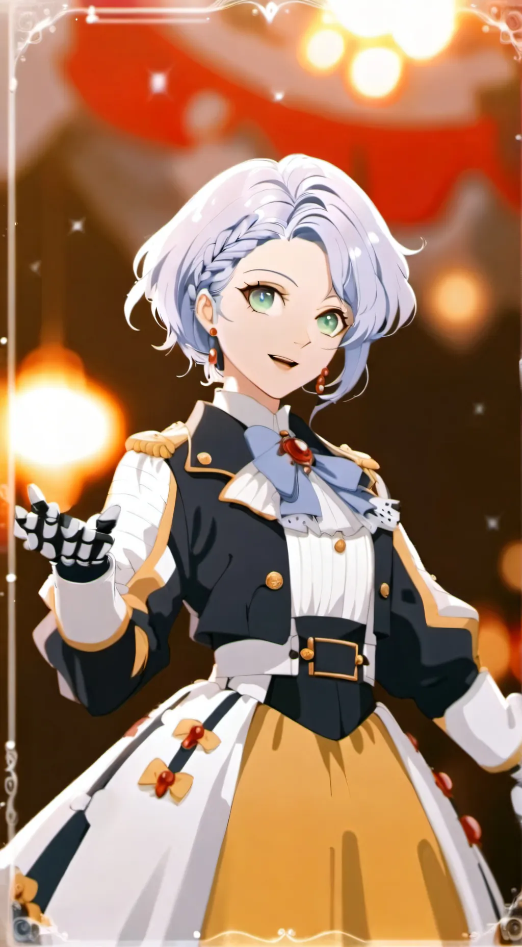 ai character: Justine background