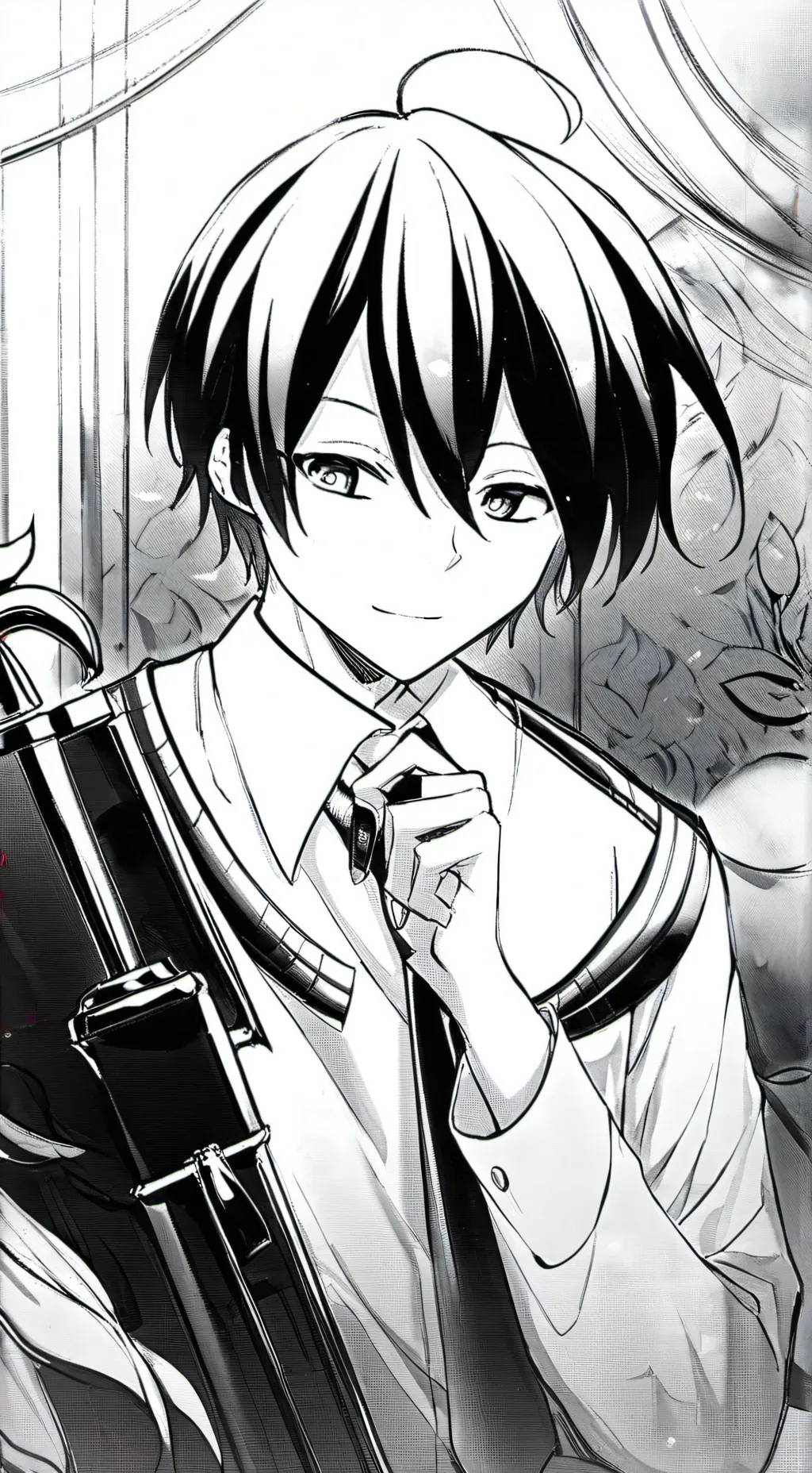 ai character: MD background