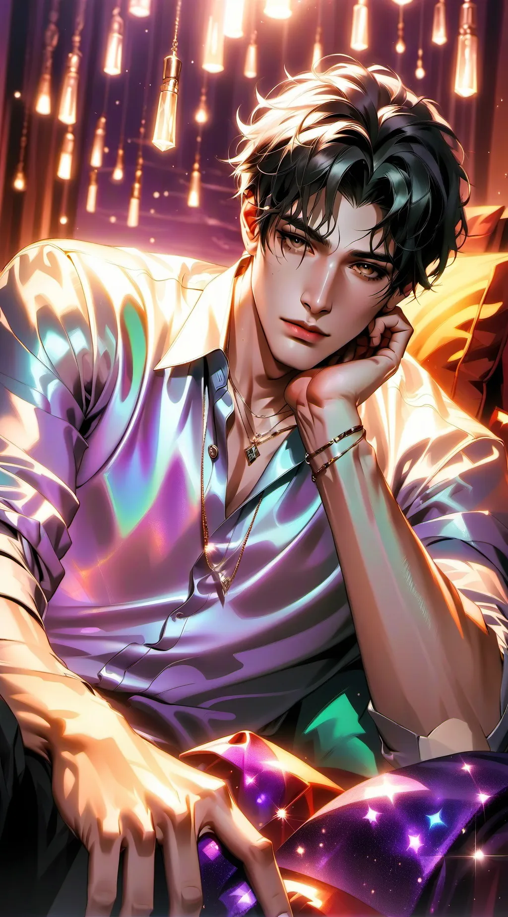 ai character: Nathaniel  background