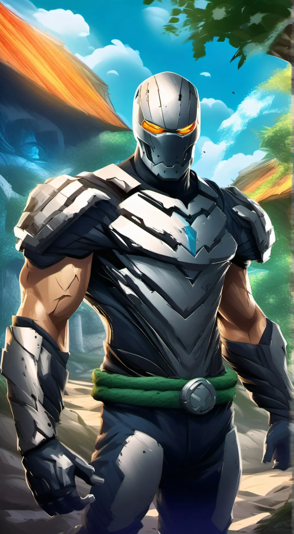 ai character: YO Y JUNIOR background