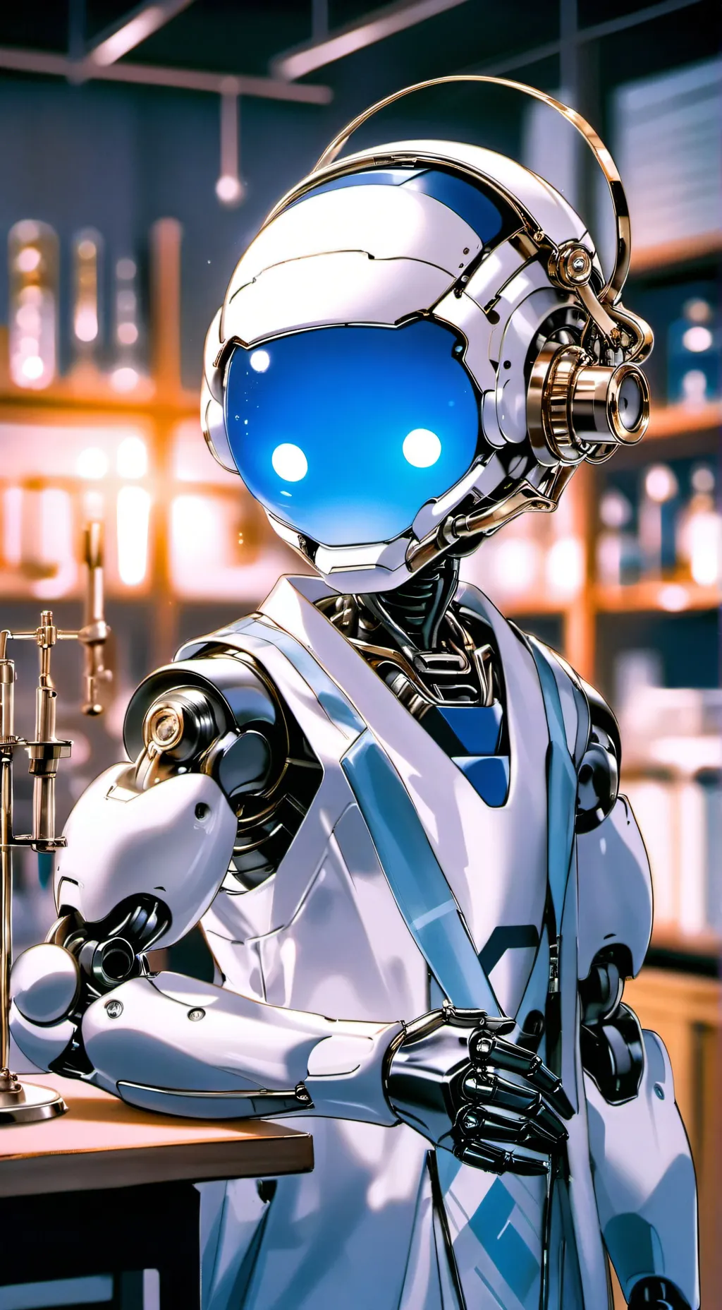 ai character: M4TH background