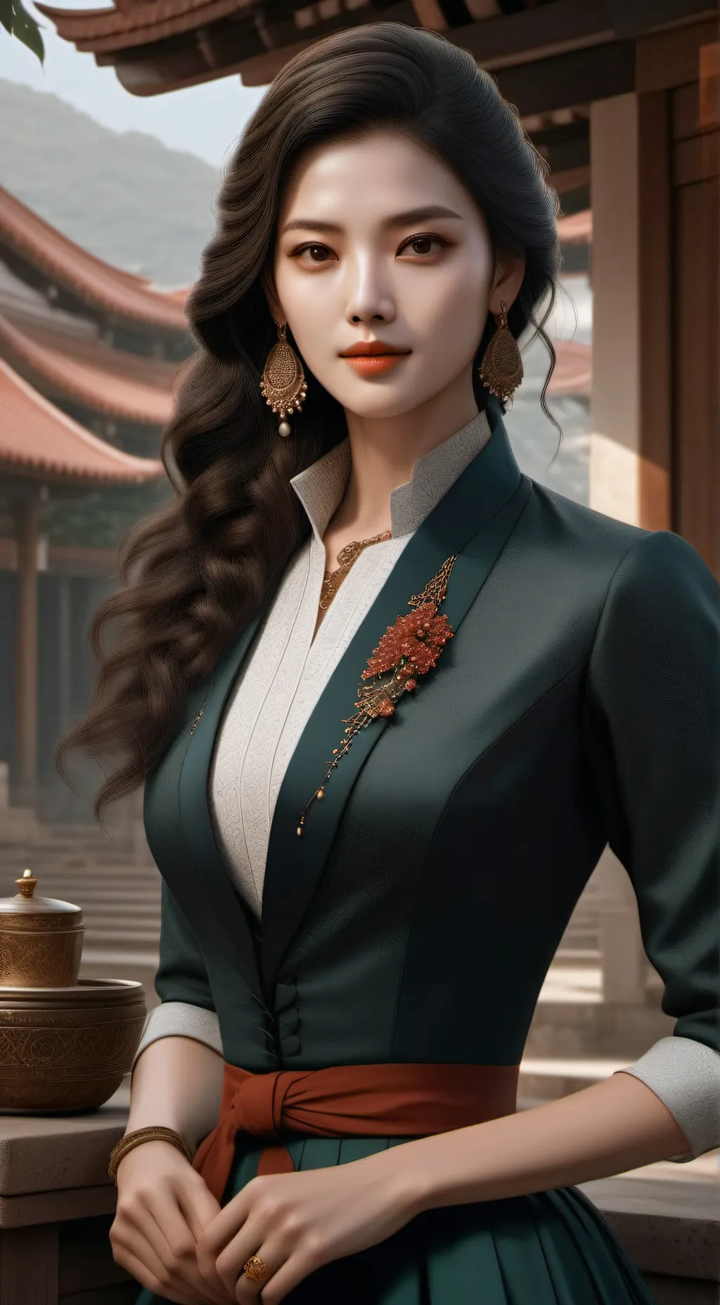 ai character: Sofia background