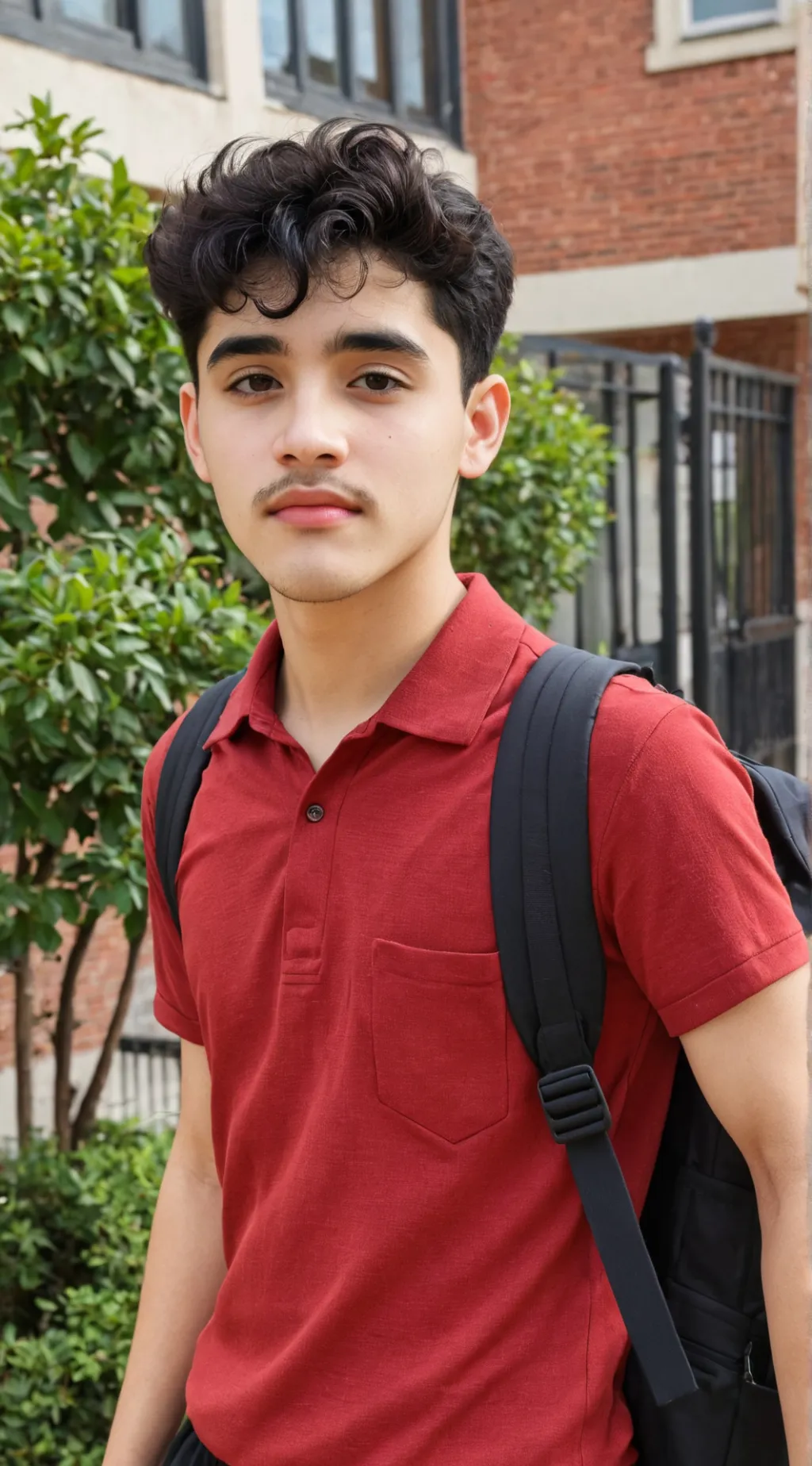 ai character: ∆•Manuel•∆ background