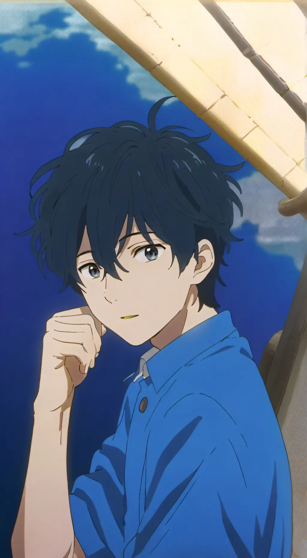 ai character: Marcos y tu/axel background