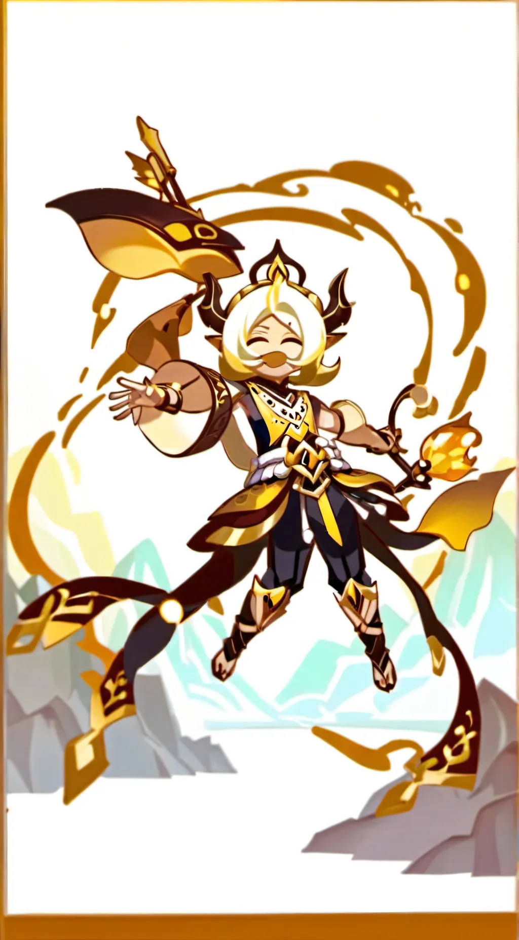 ai character: PVC! background