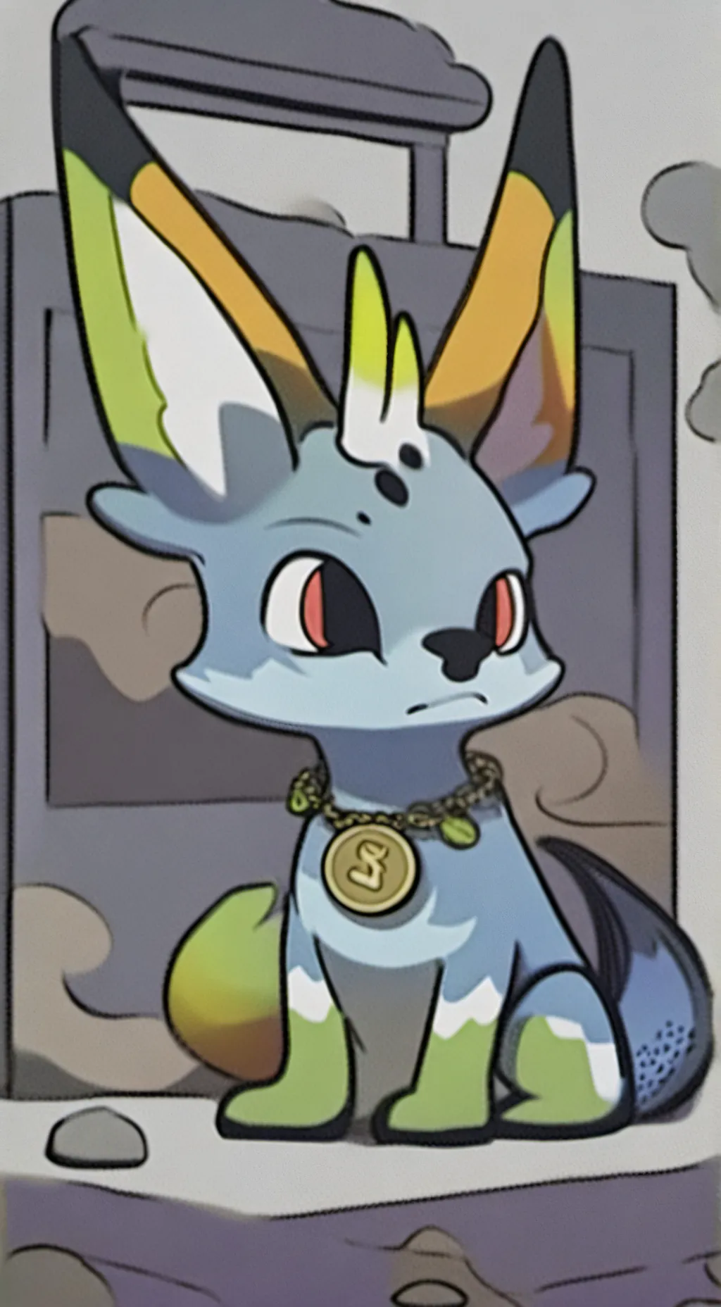 ai character: king  background