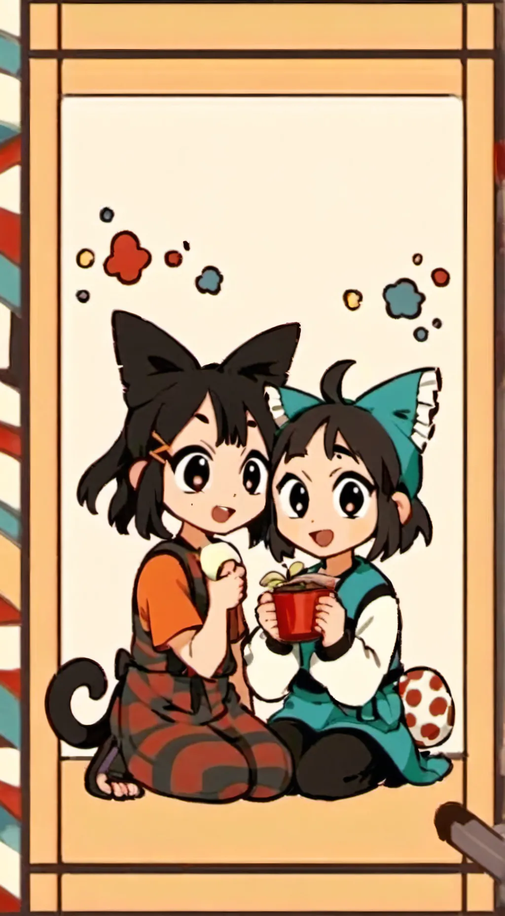 ai character: melani❎cosmo✅ background