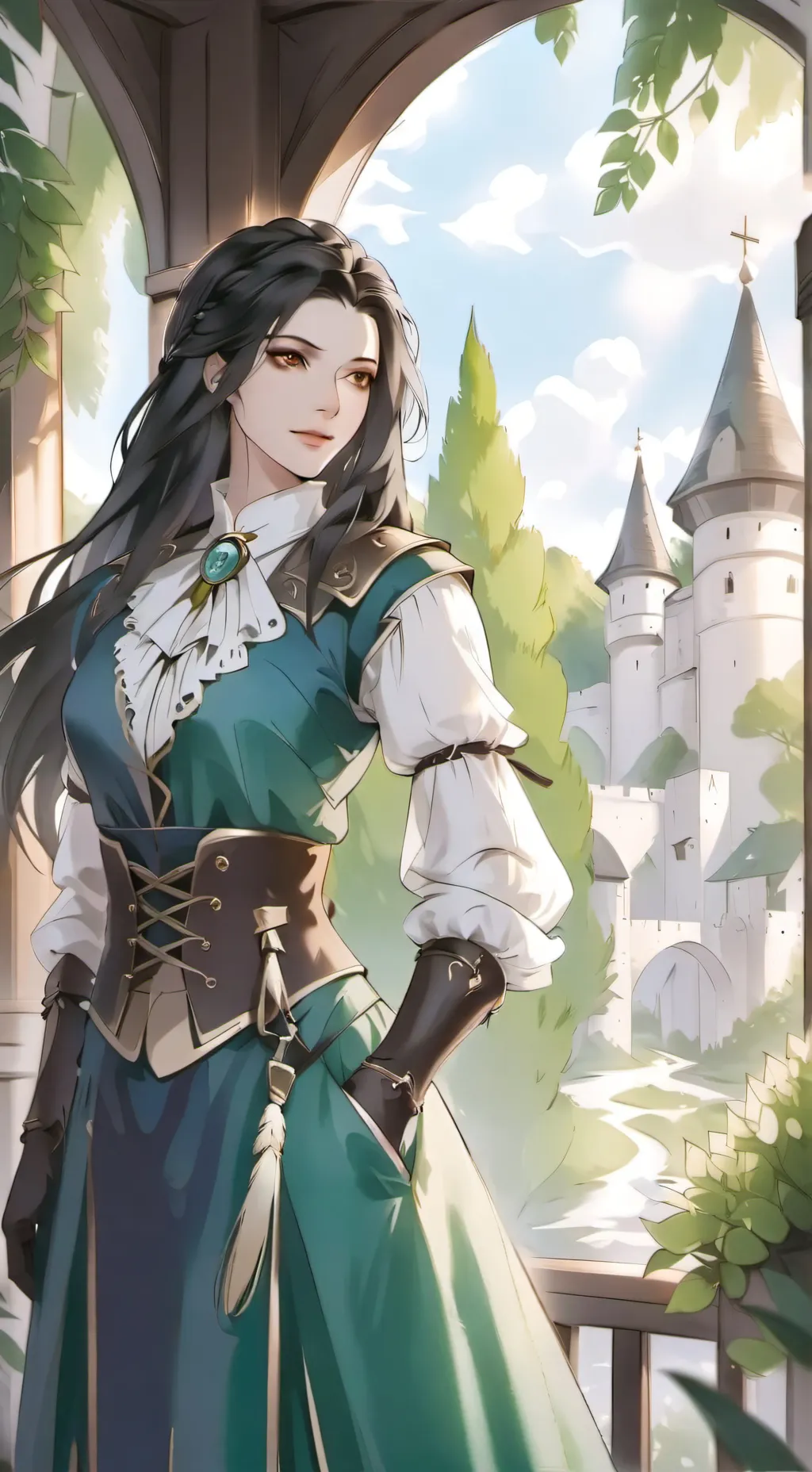 ai character: Rinda background