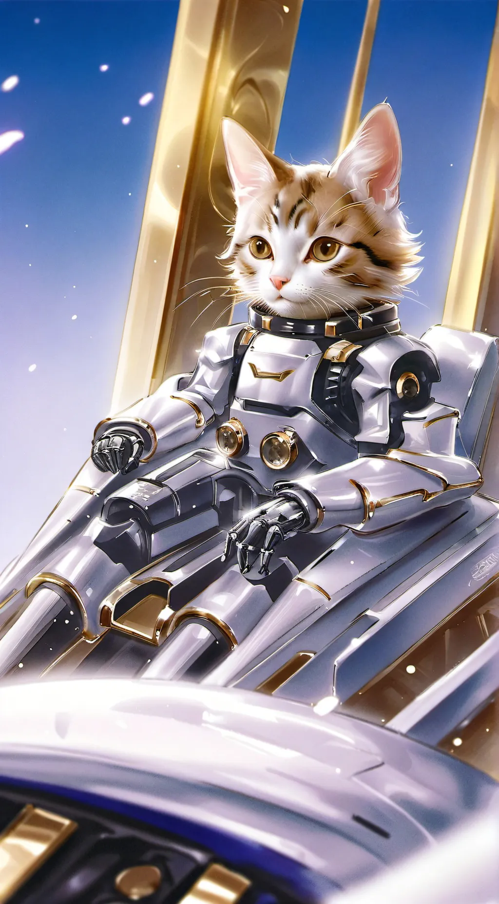 ai character: roast this cat  background