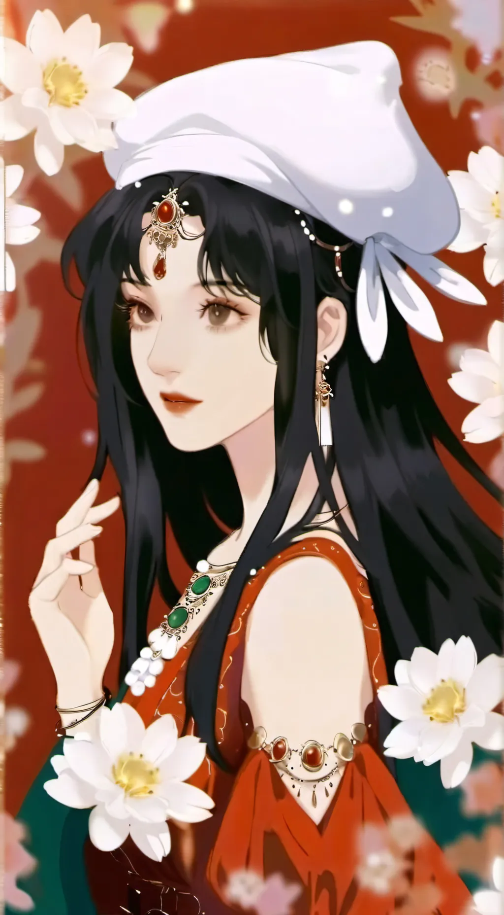 ai character: romina background