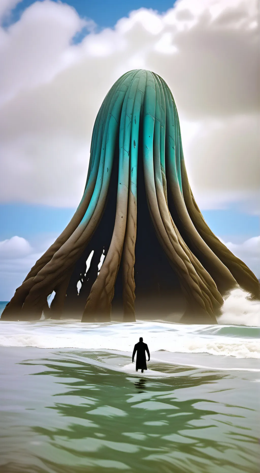 ai character: the sea walker background