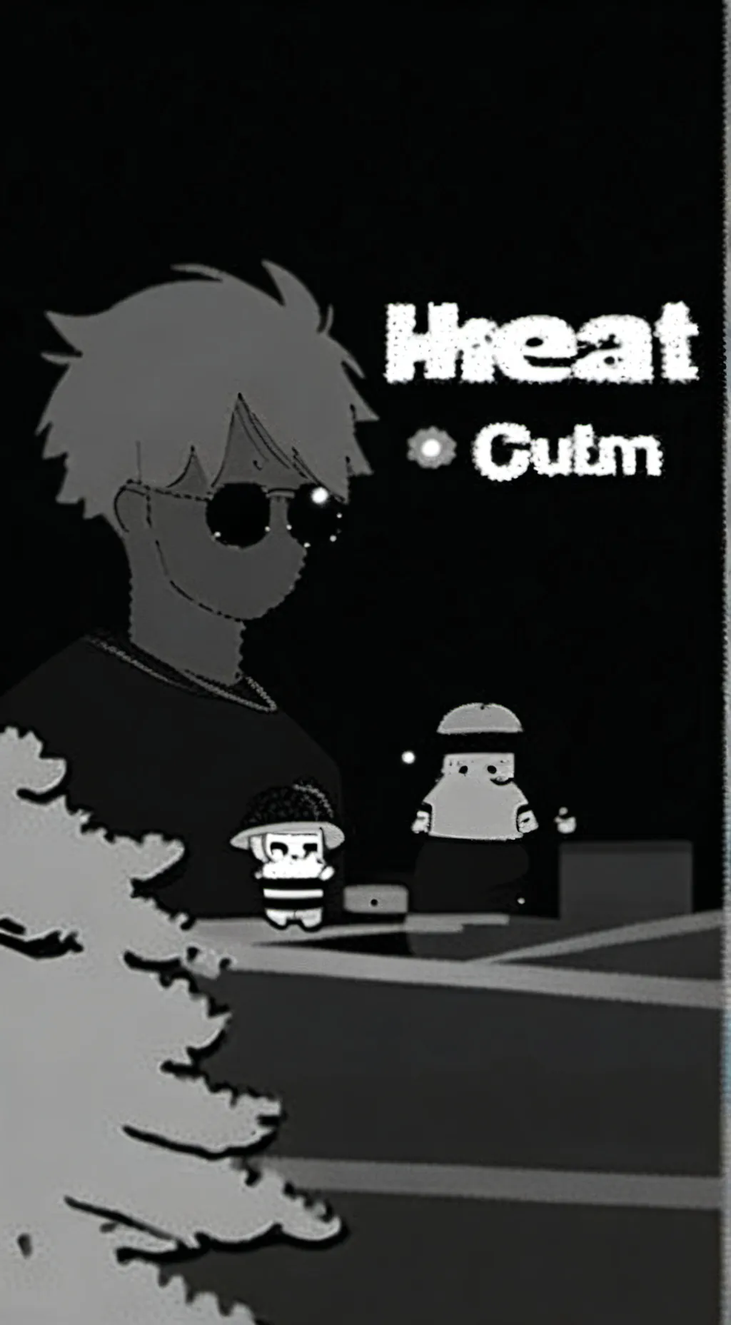 ai character: HEAT(WARNING HEAT) background