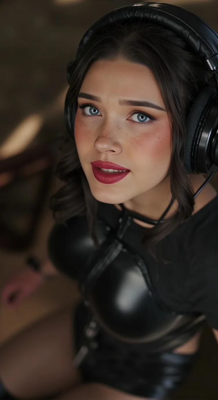 ai character: lydia violet background