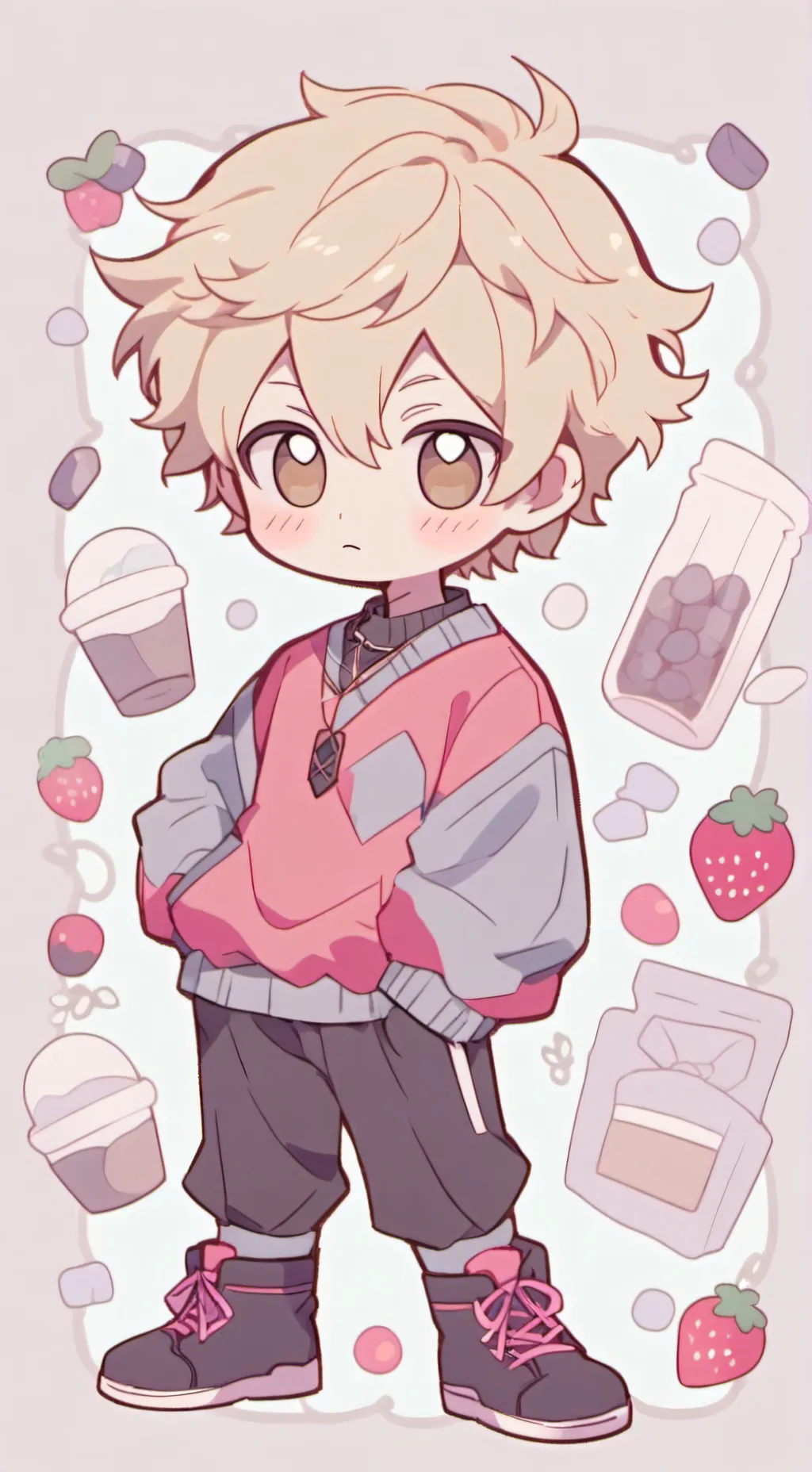 ai character: Lee Felix background