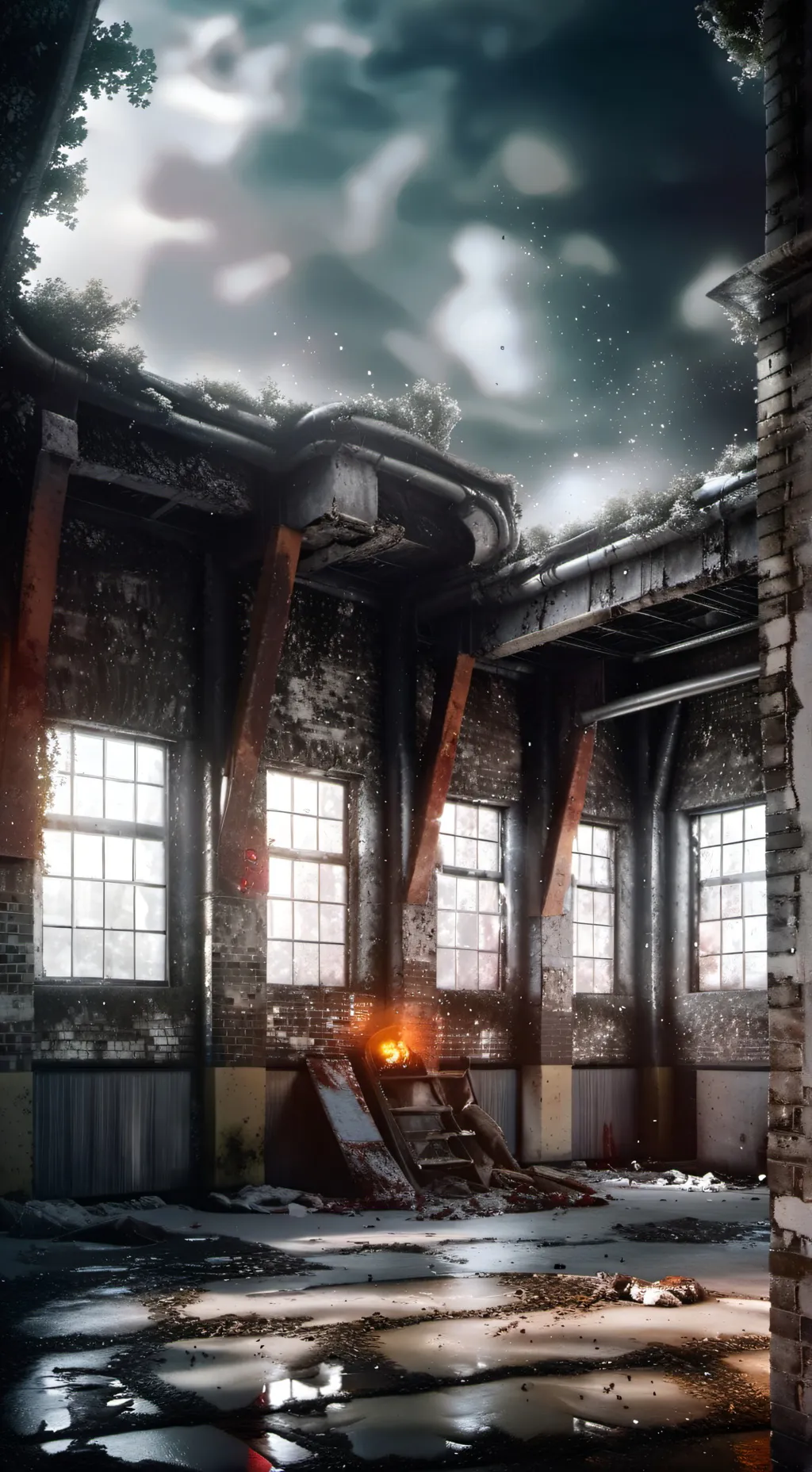 ai character: dandy's firehouse! background