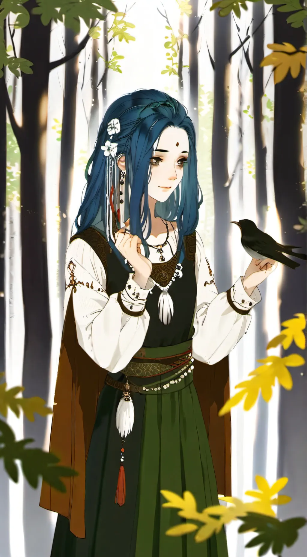 ai character: Esmeray  background