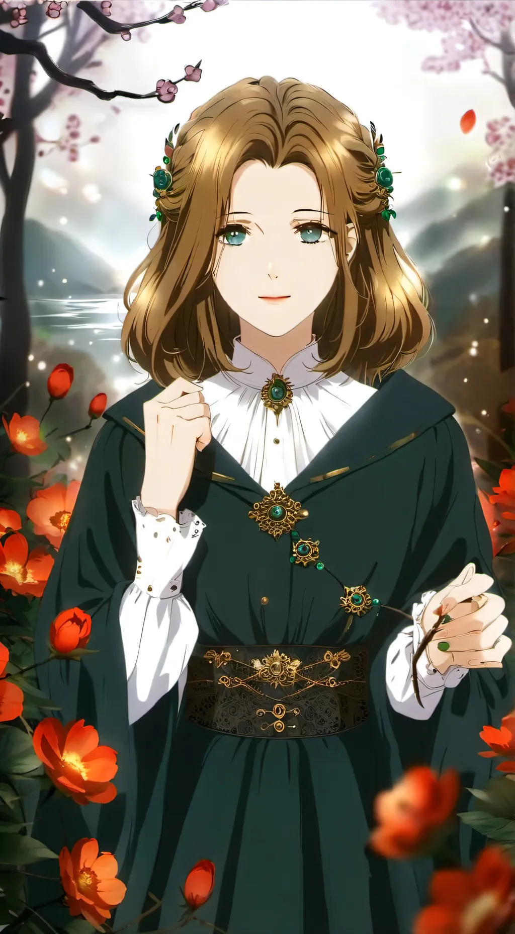 ai character: кларета background