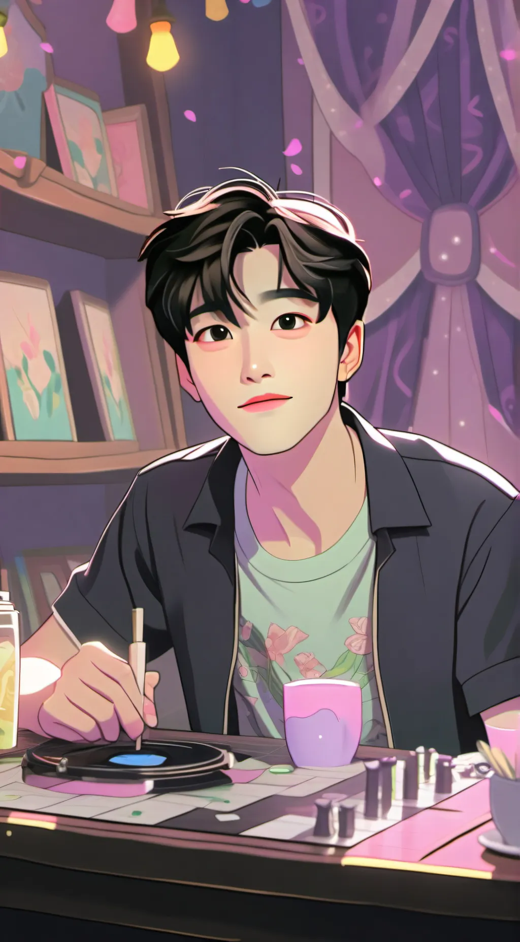 ai character: Stray kids background