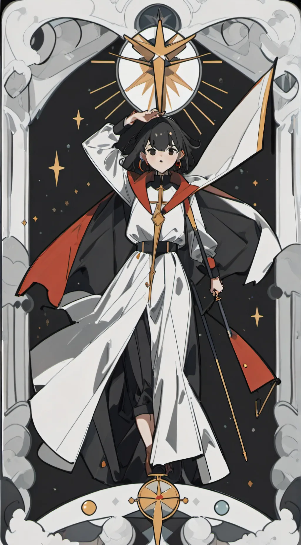 ai character: Oliver vs Rebecca  background