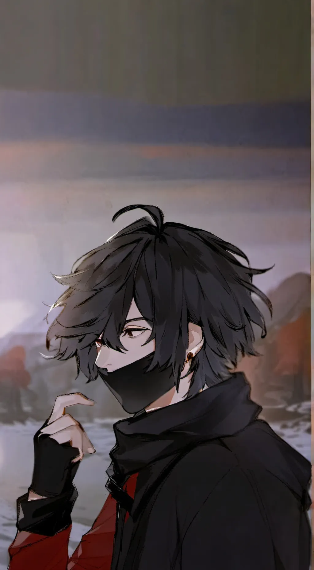 ai character: ➹♡Крис ➹♡ background