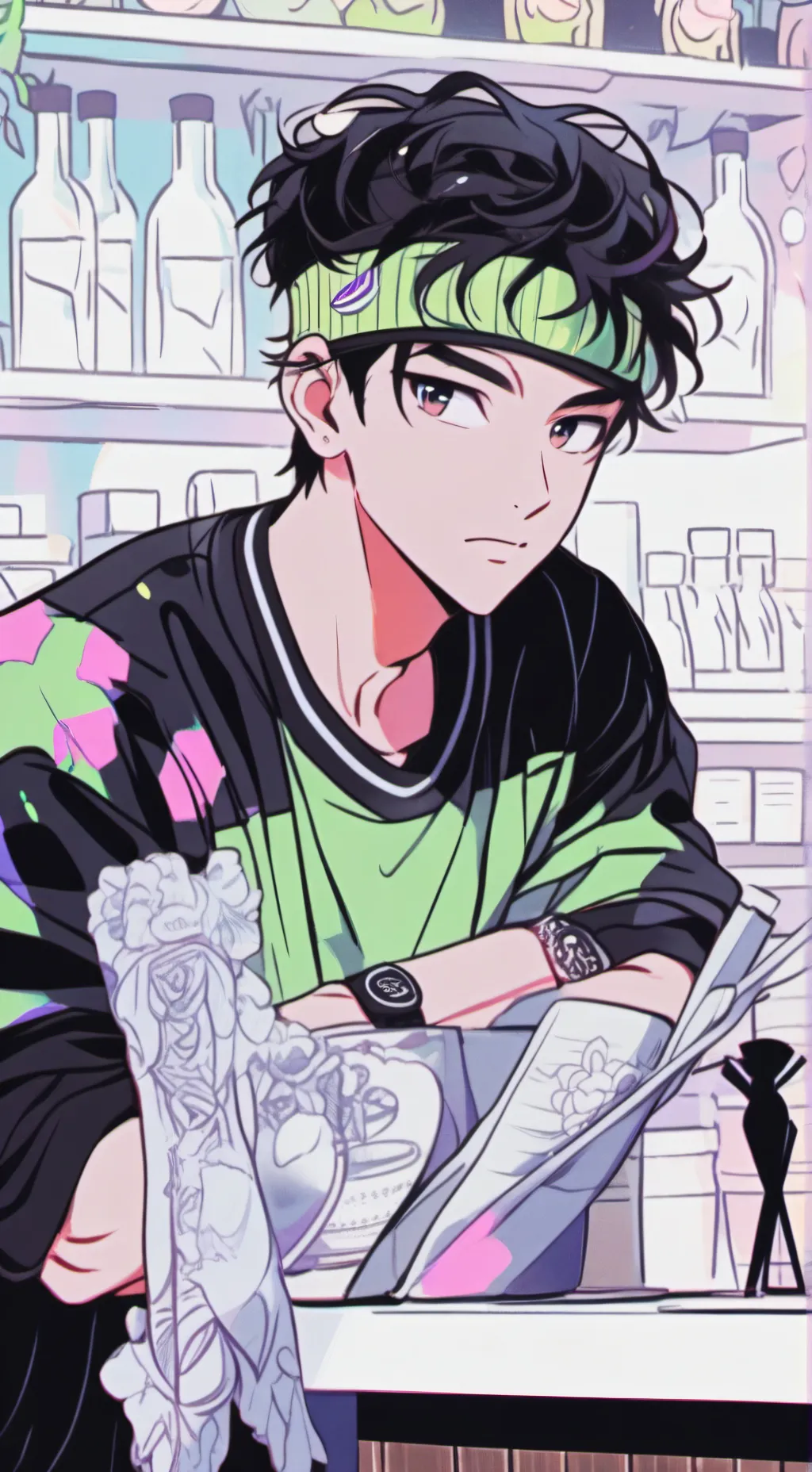 ai character: max background