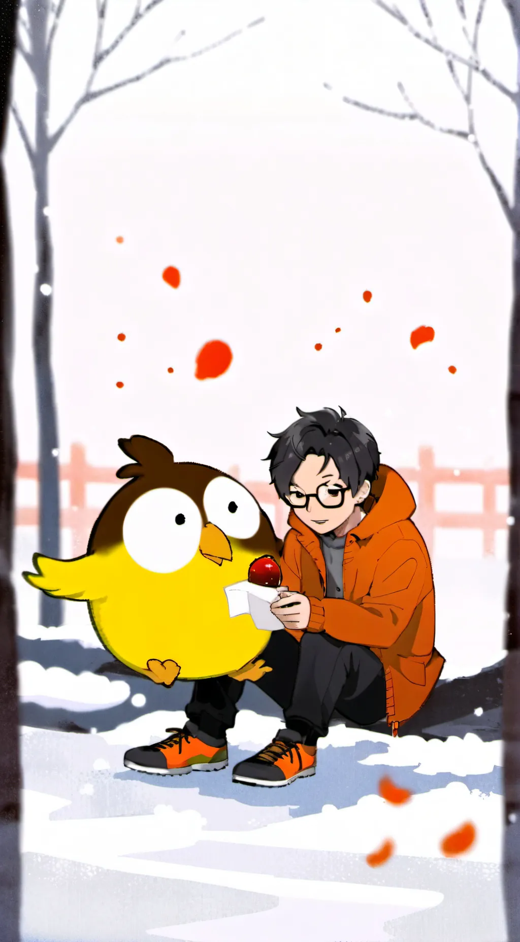 ai character: Goob  background