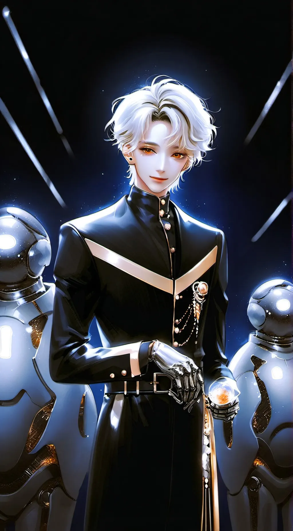 ai character: space rider z background