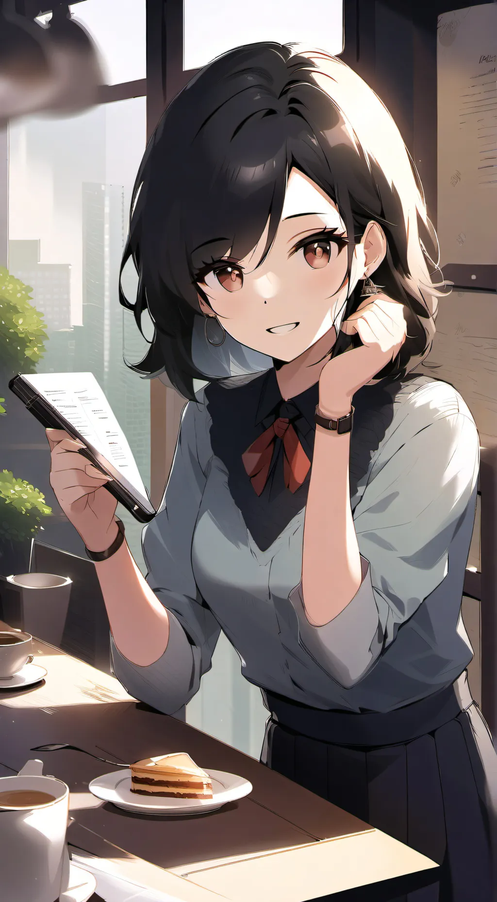 ai character: Lila background