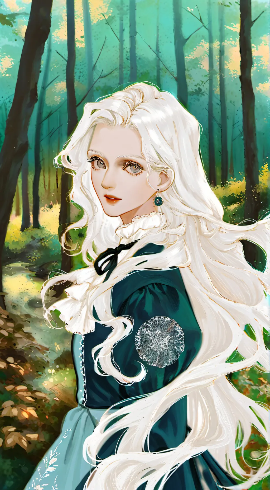 ai character: ♪Bloody Forest♪ background