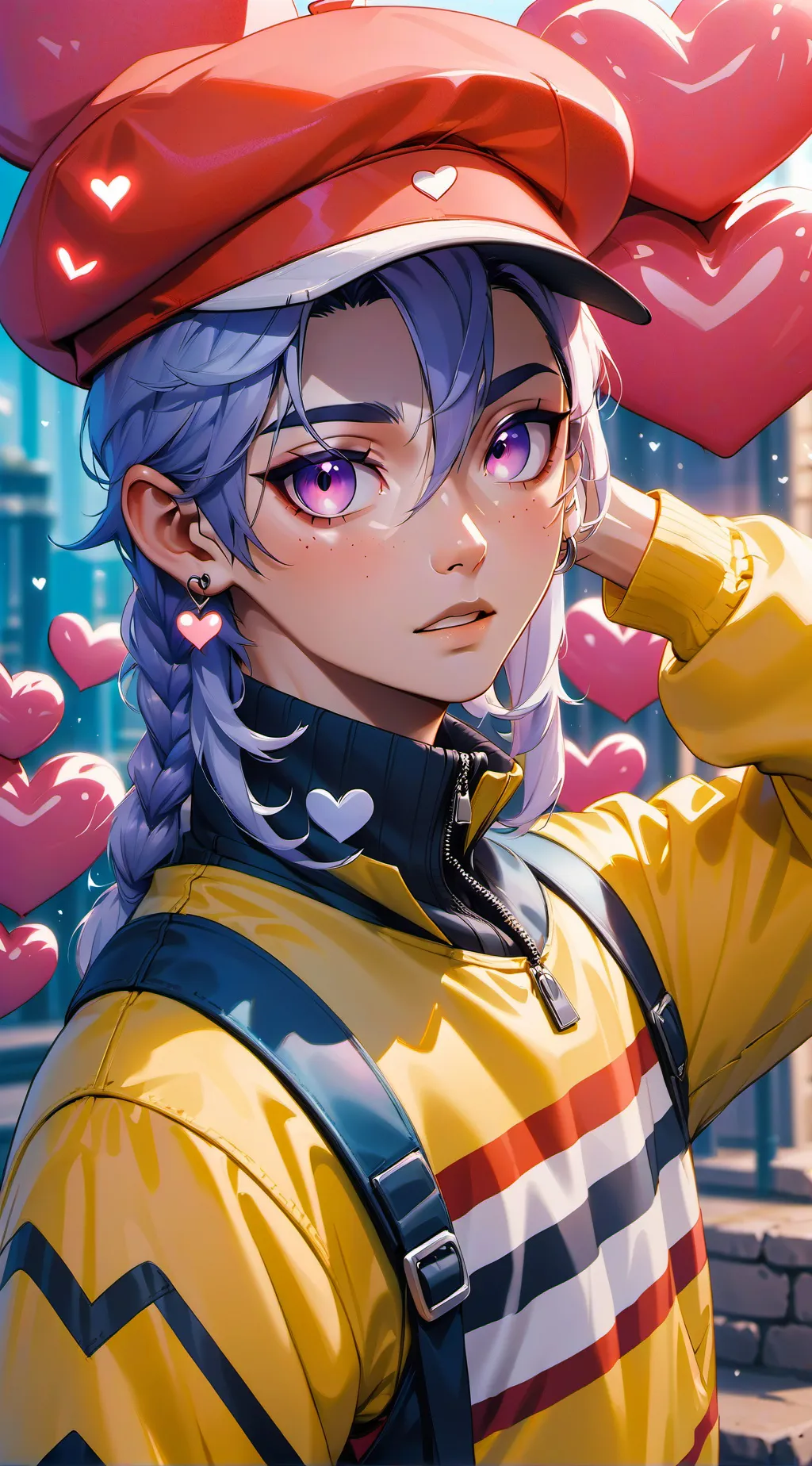 ai character: MHA “EVIL”  background