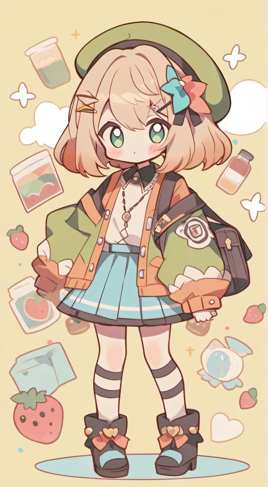 ai character: babita background