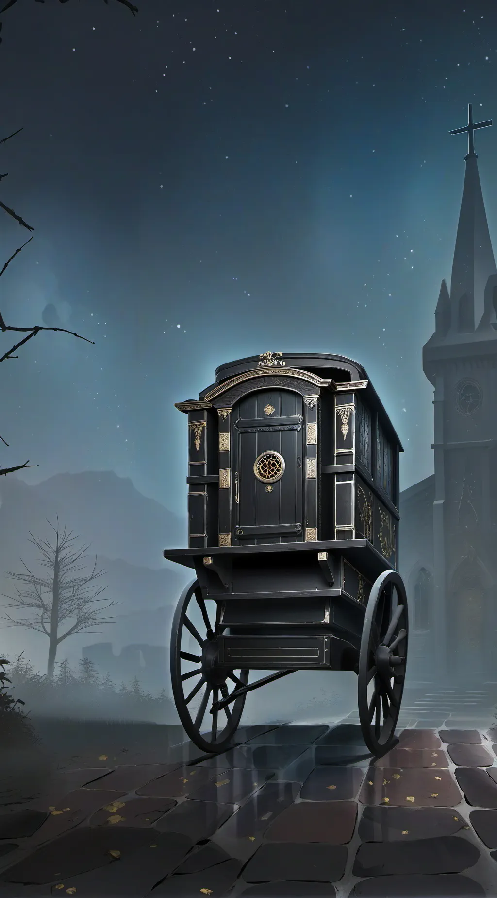 ai character: devil dog background