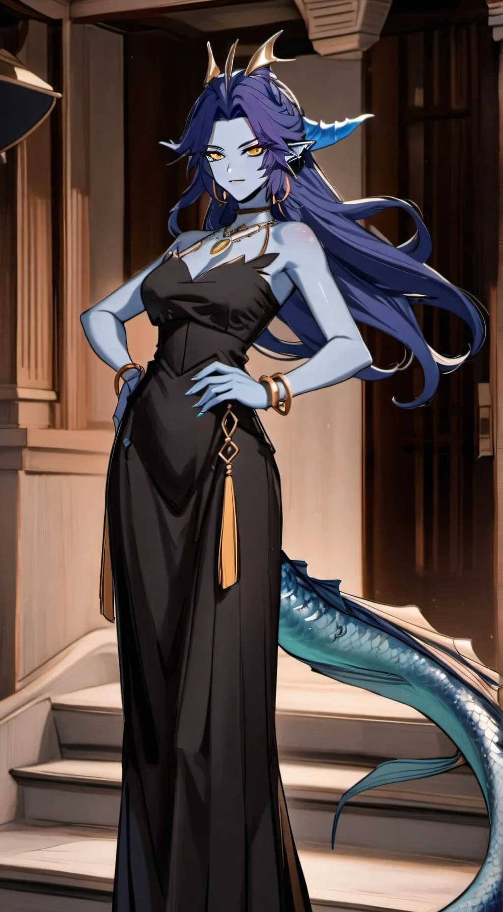 ai character: Aria Gladring background