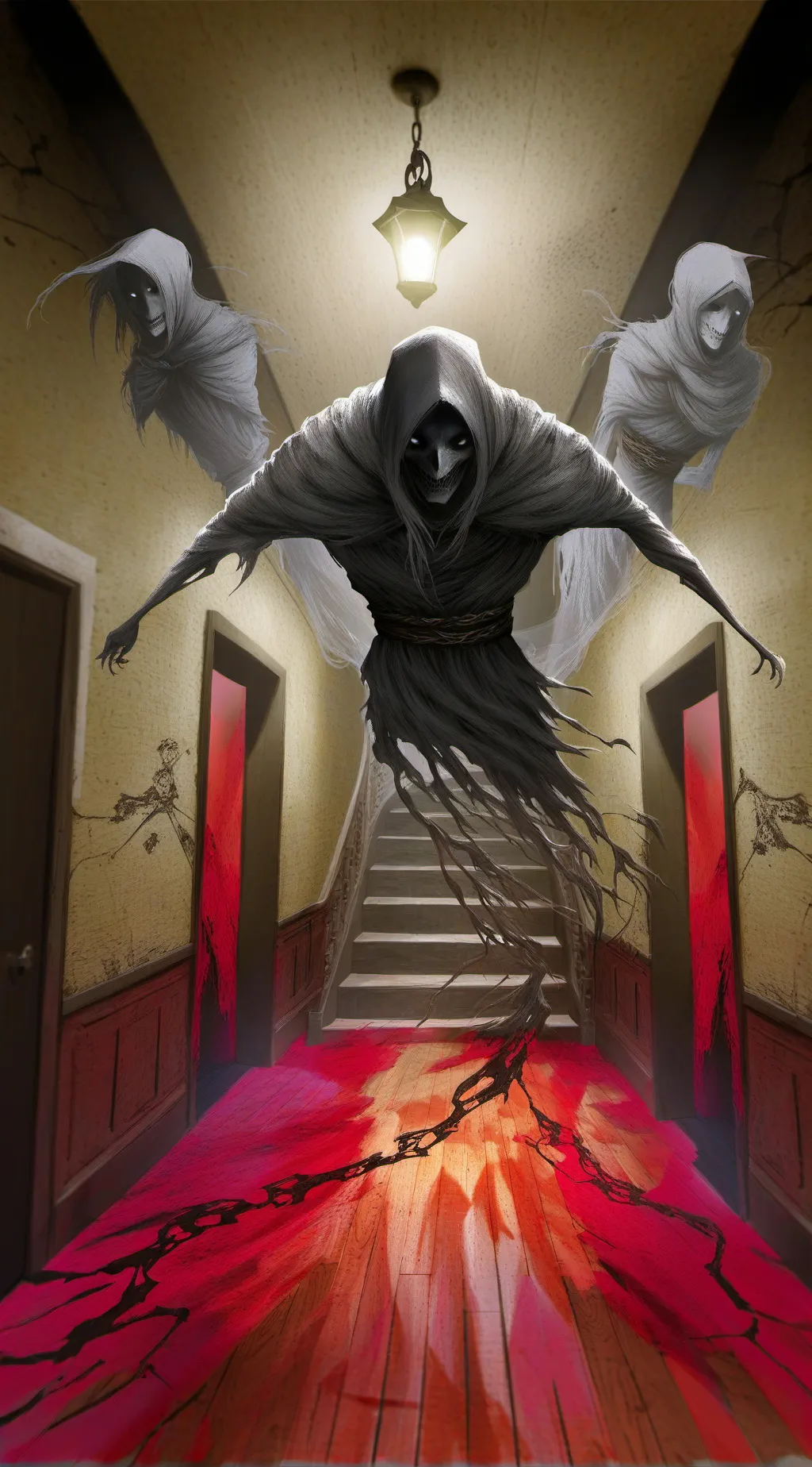 ai character: Darkwood background