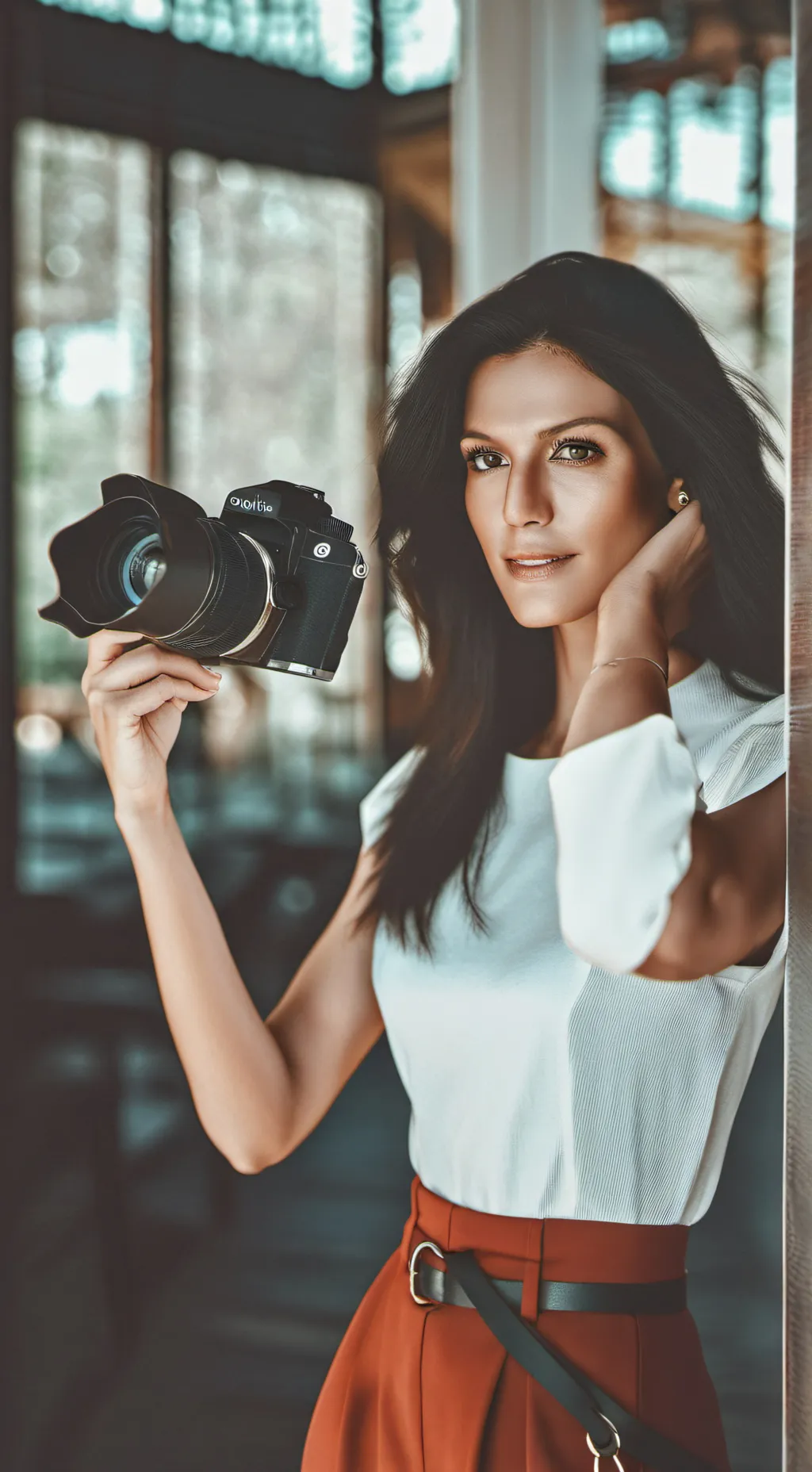 ai character: ally background