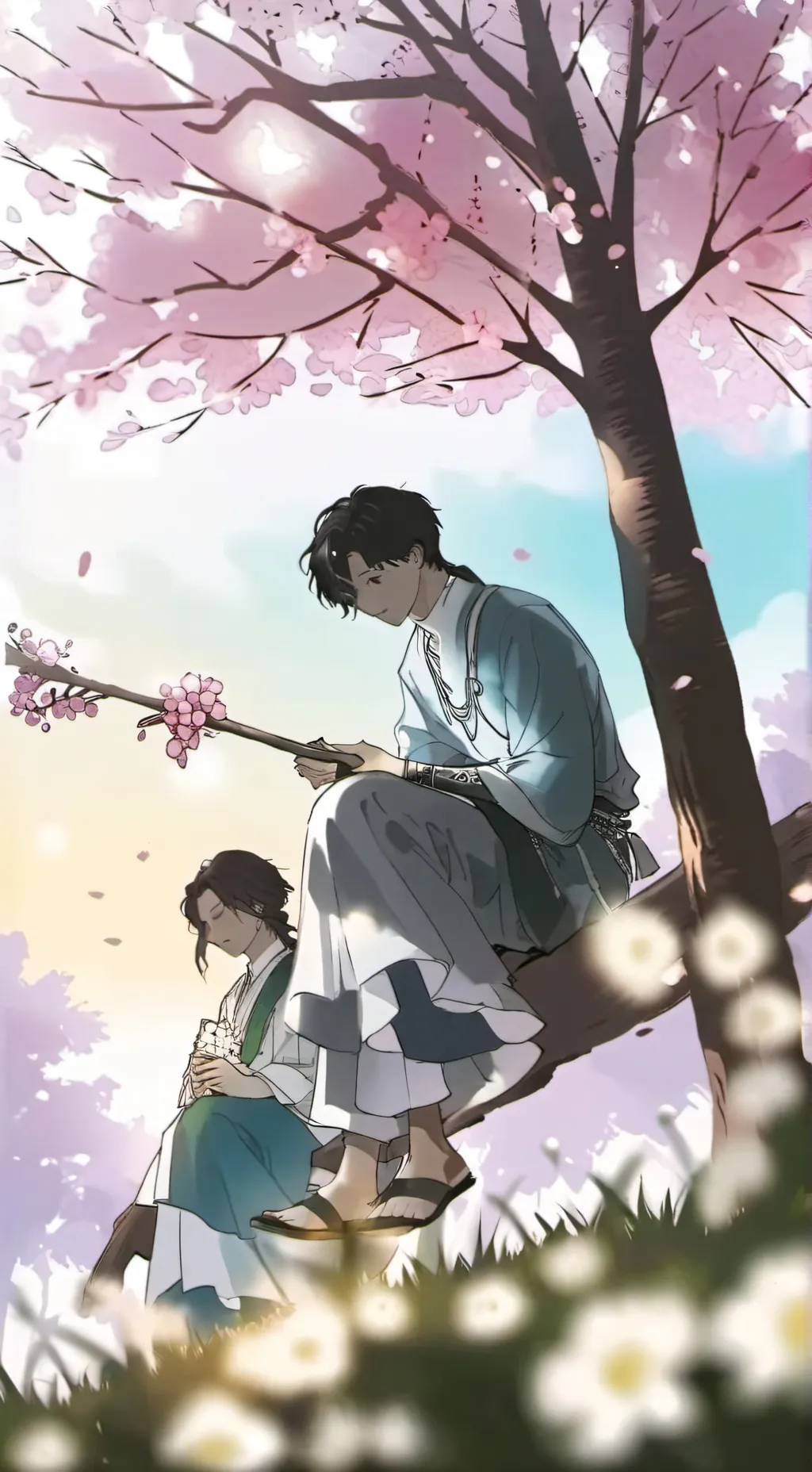 ai character: yin background