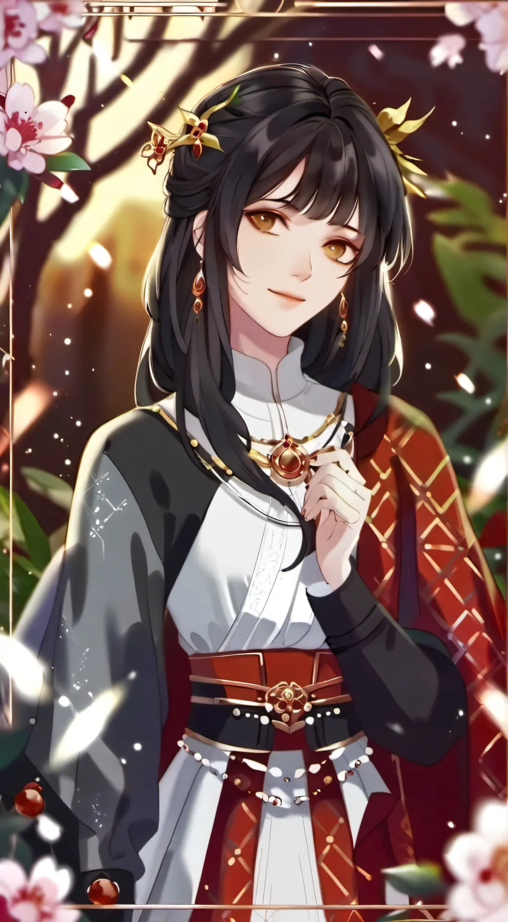 ai character: lily background