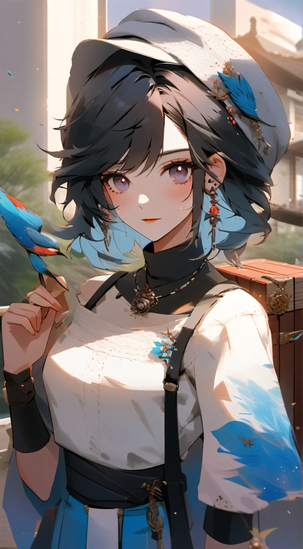 ai character: Olivia background