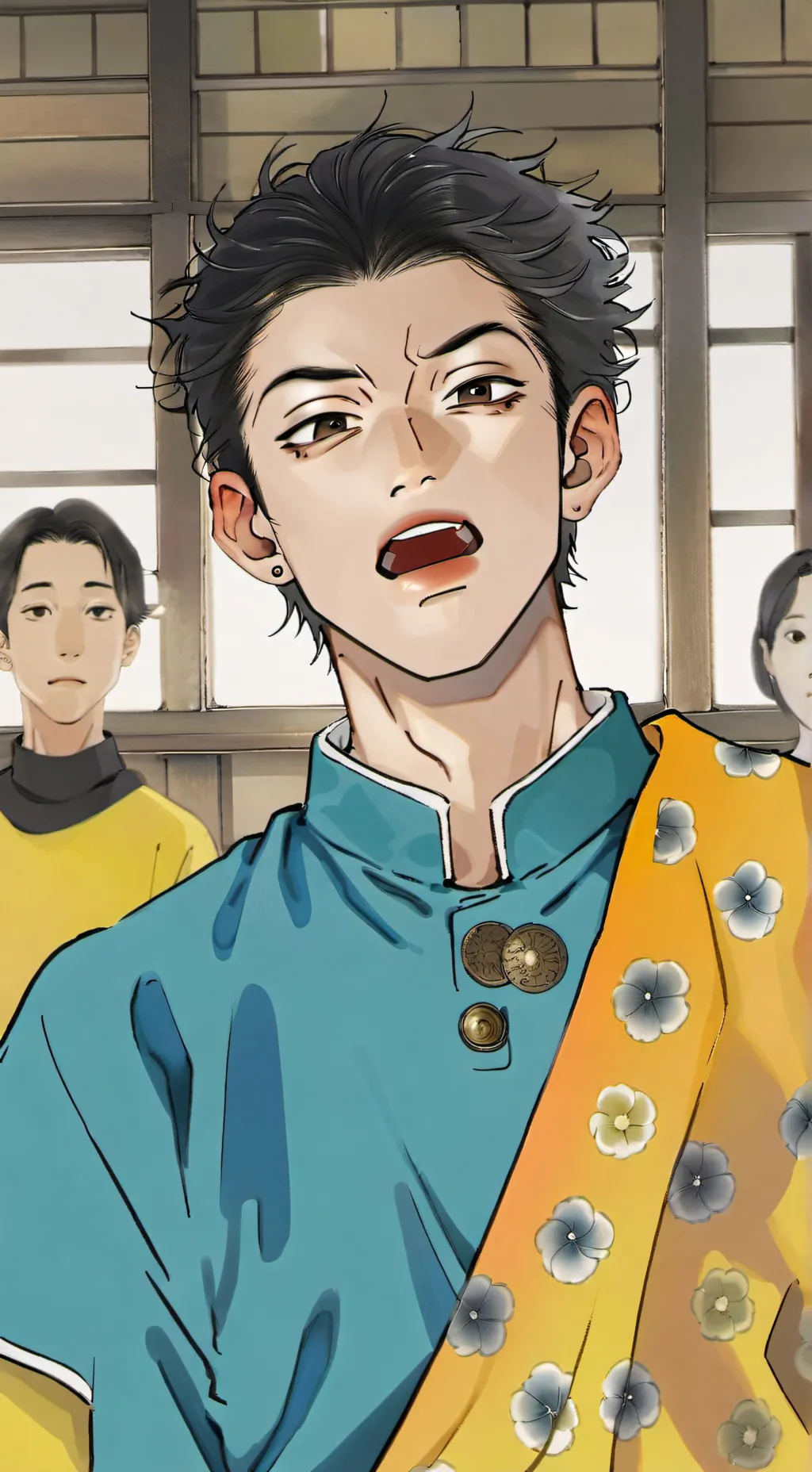 ai character: Aaron background