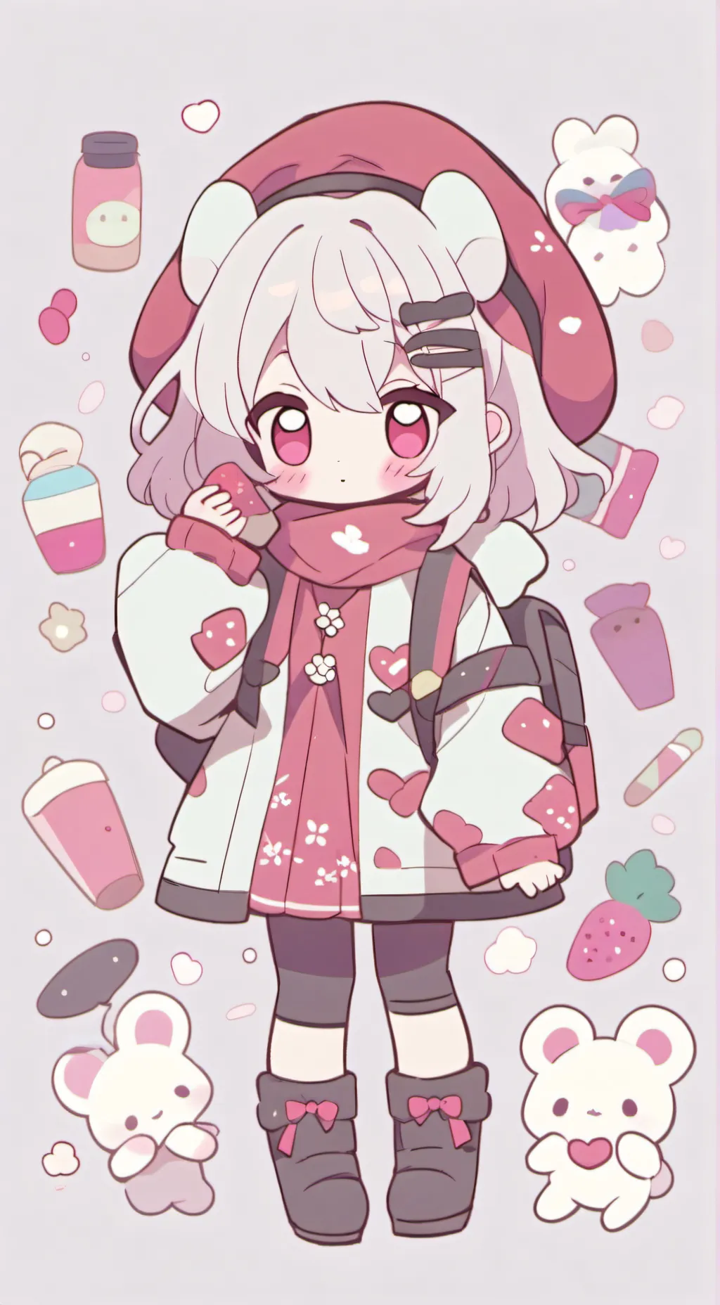 ai character: Taegyu!🧸ྀི background