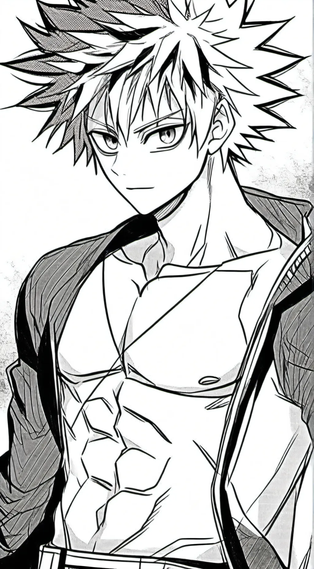 ai character: ~( ! bakugo ¡ )~ background