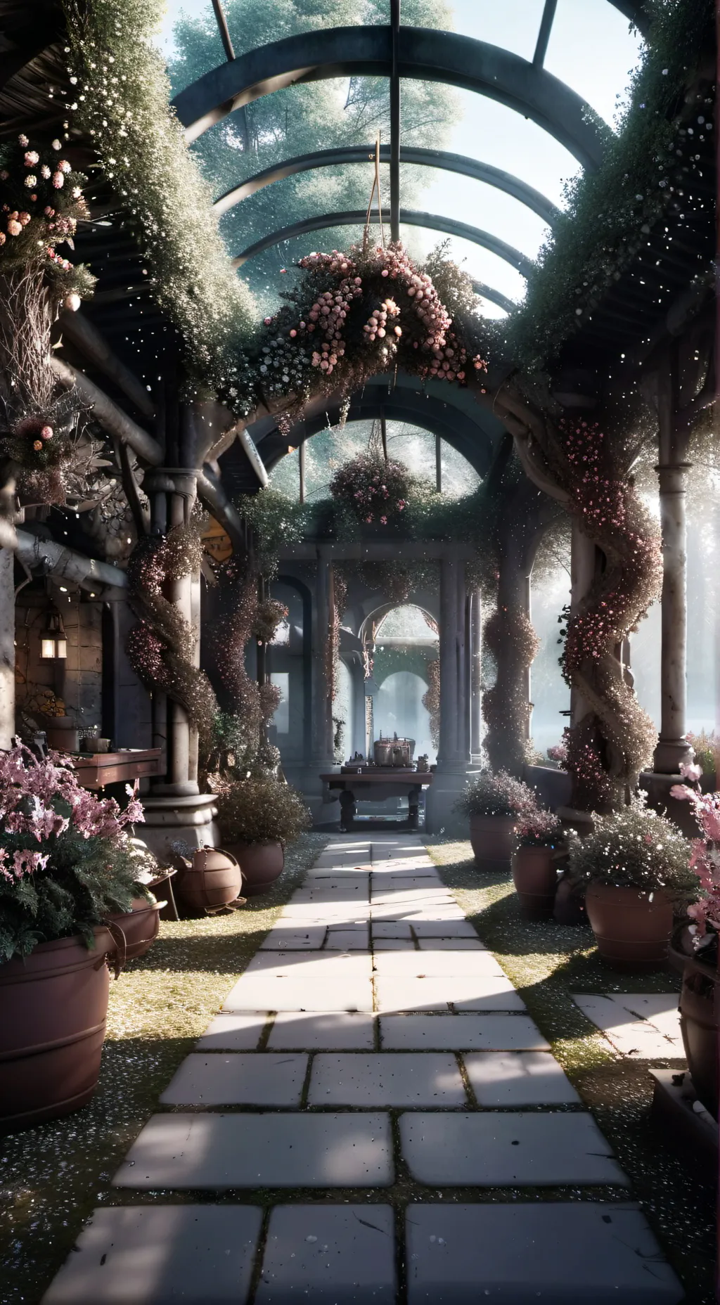 ai character: Kny Christmas:3 background