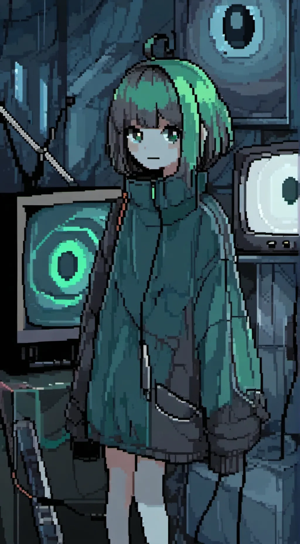 ai character: Vee Version 1 background