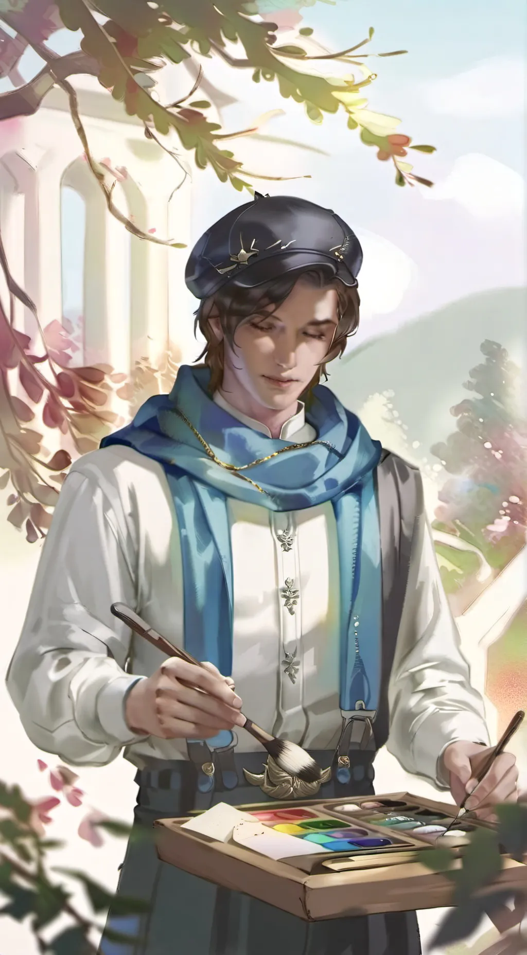 ai character: Vincent background