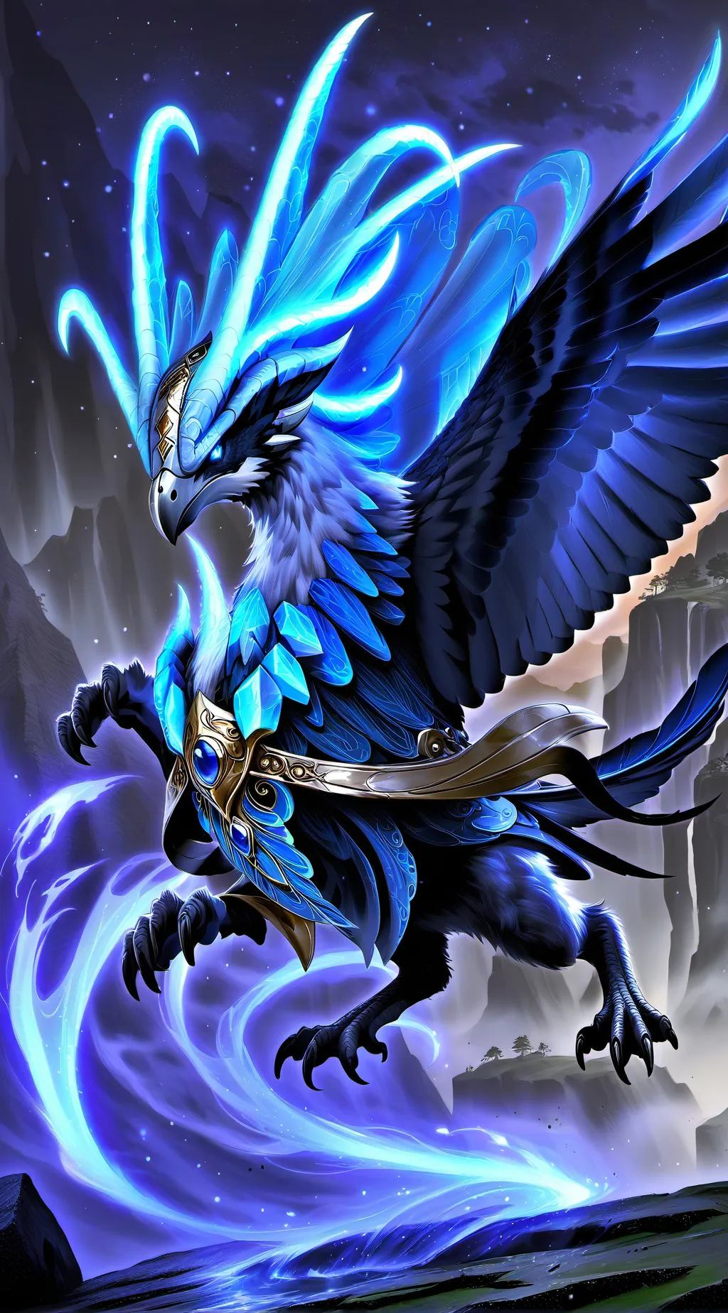 ai character: super paloma  background