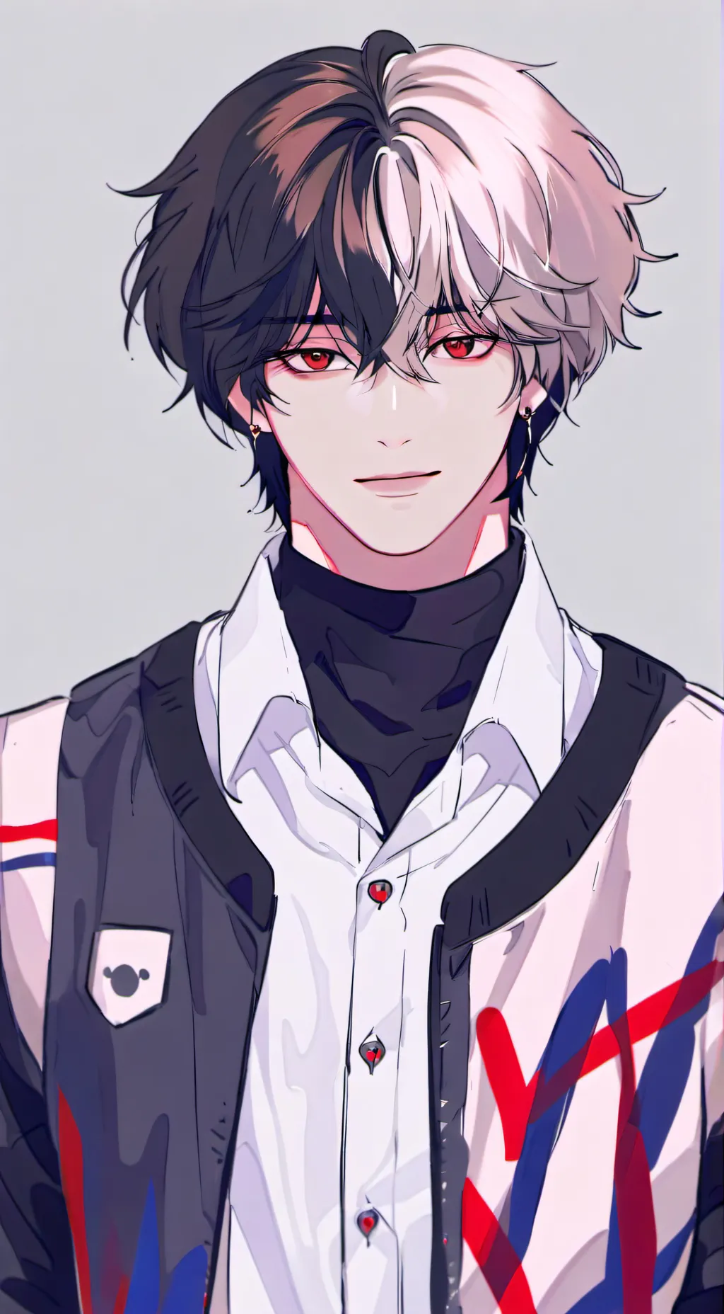 ai character: Donnie ❤️😏🖤♥︎ background