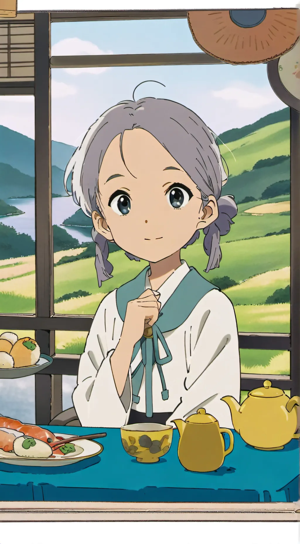 ai character: 小安 background