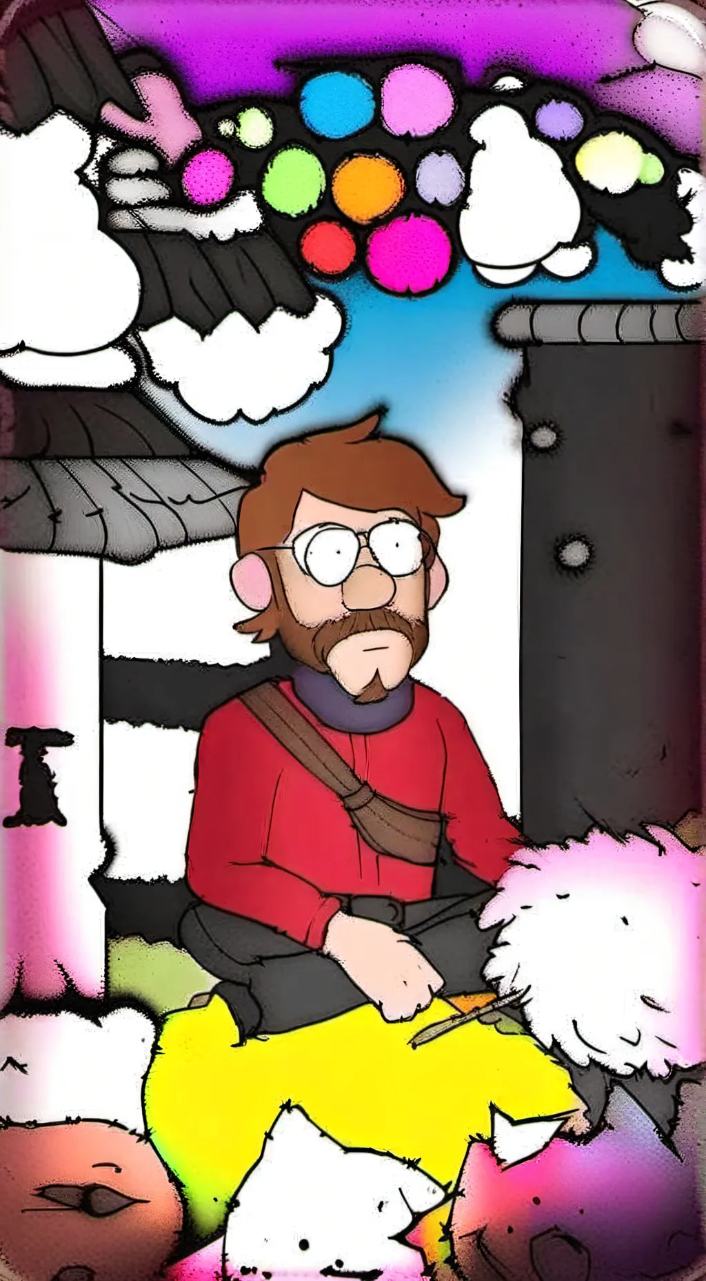 ai character: Stanley  background