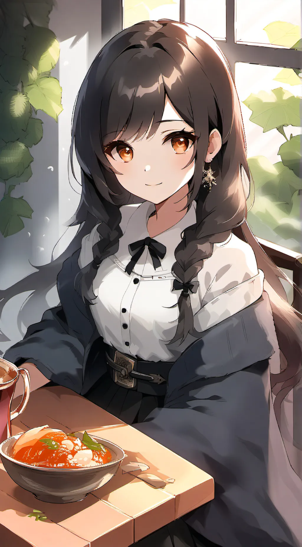 ai character: lily background